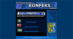 Desktop Screenshot of konfeks-legnica.com